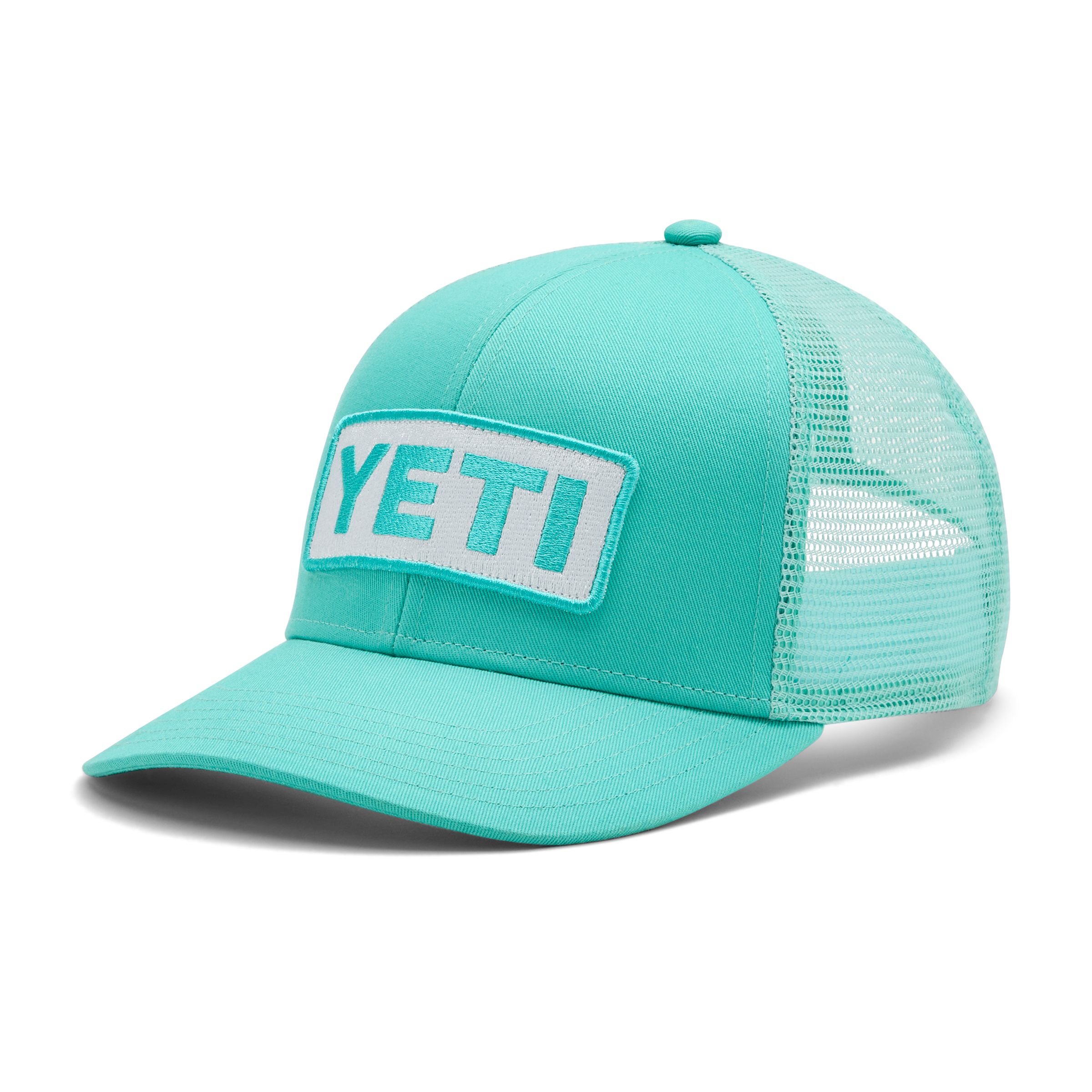 YETI Logo Badge casquette trucker ocean coton