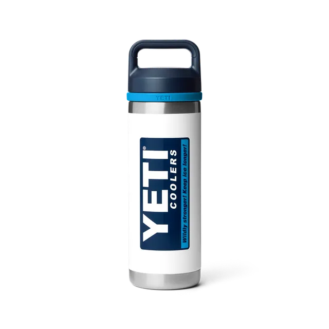 YETI Rambler Gourde isotherme 532 ml White/Blue
