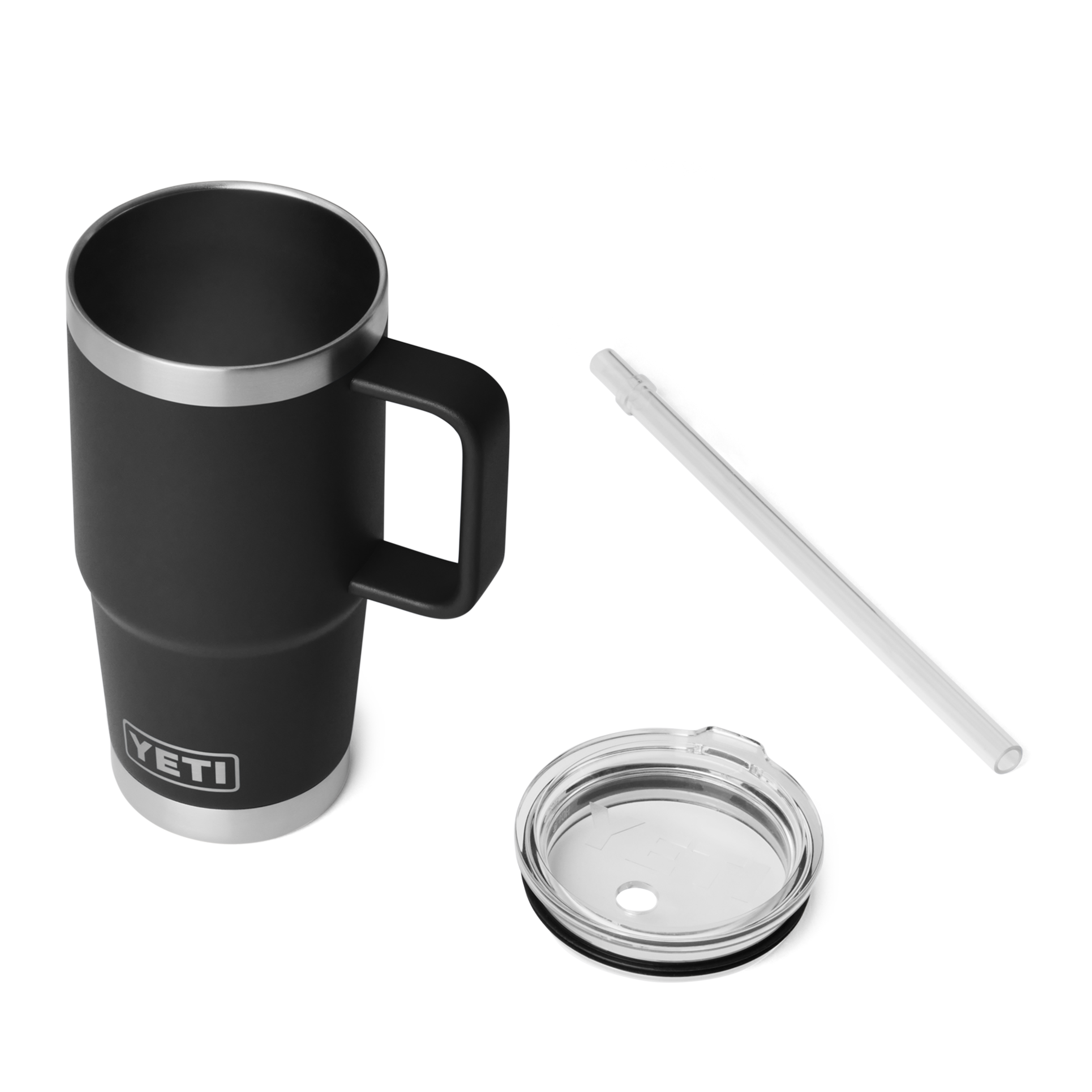 YETI Rambler mug isotherme paille noir 739 ml
