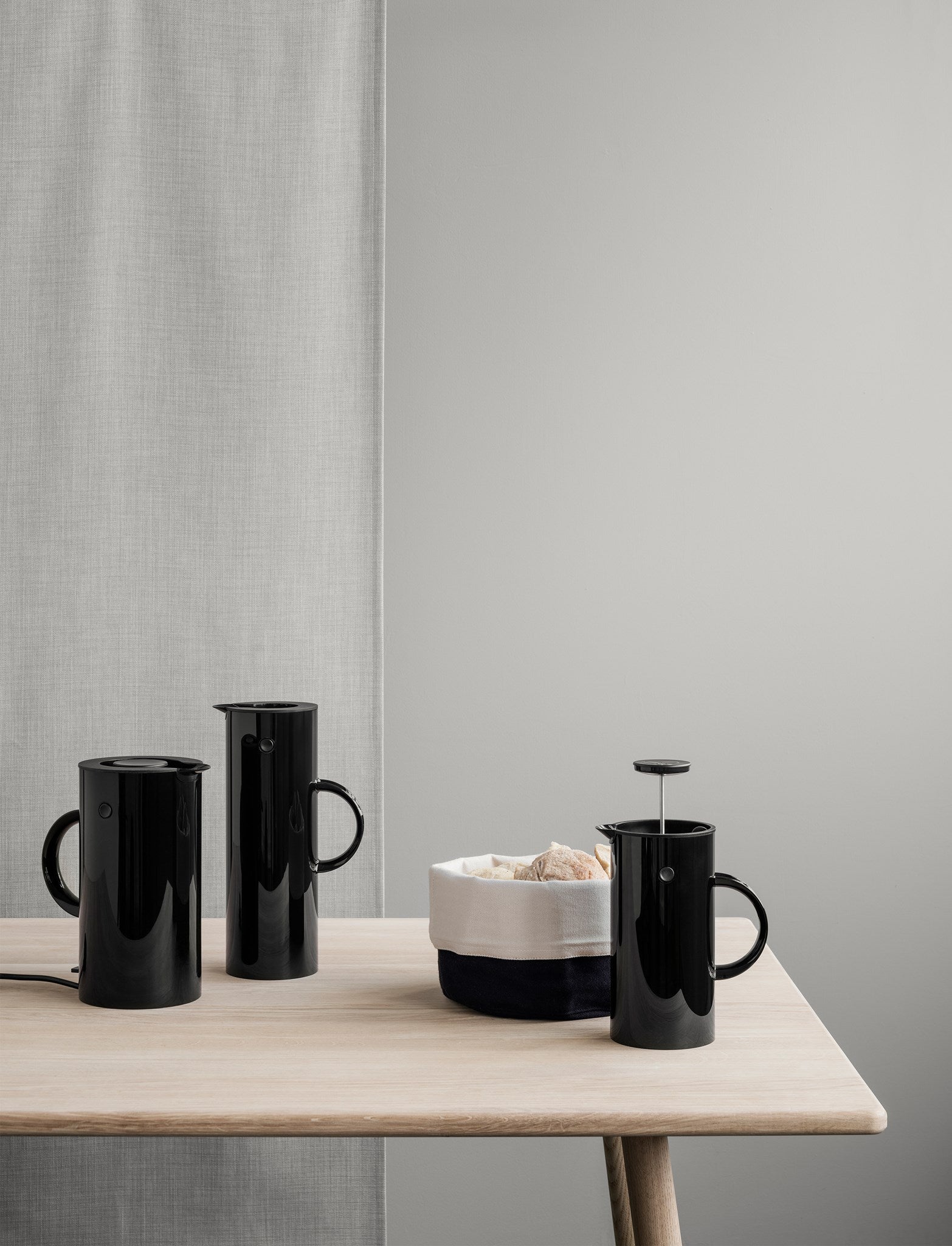 Stelton EM77 carafe isotherme 1 L insert verre