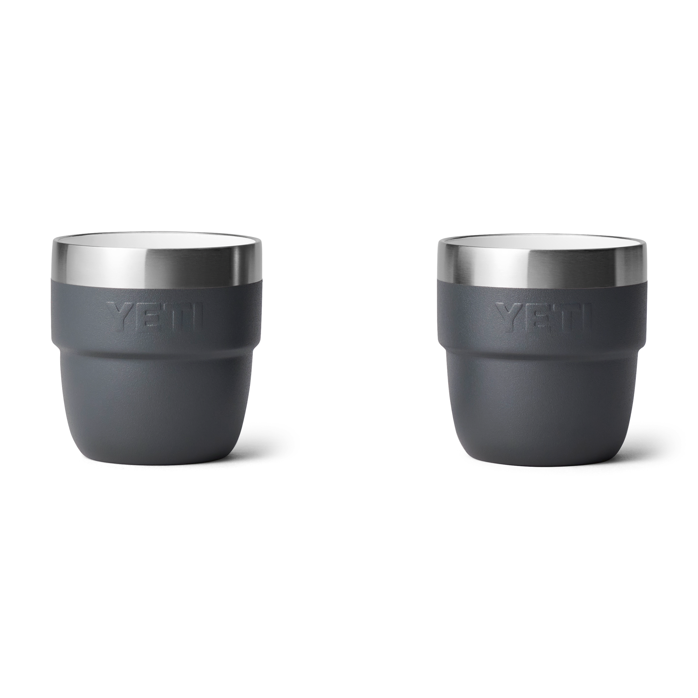 YETI Rambler 4 oz (118 ml) tasses espresso charcoal lot 2