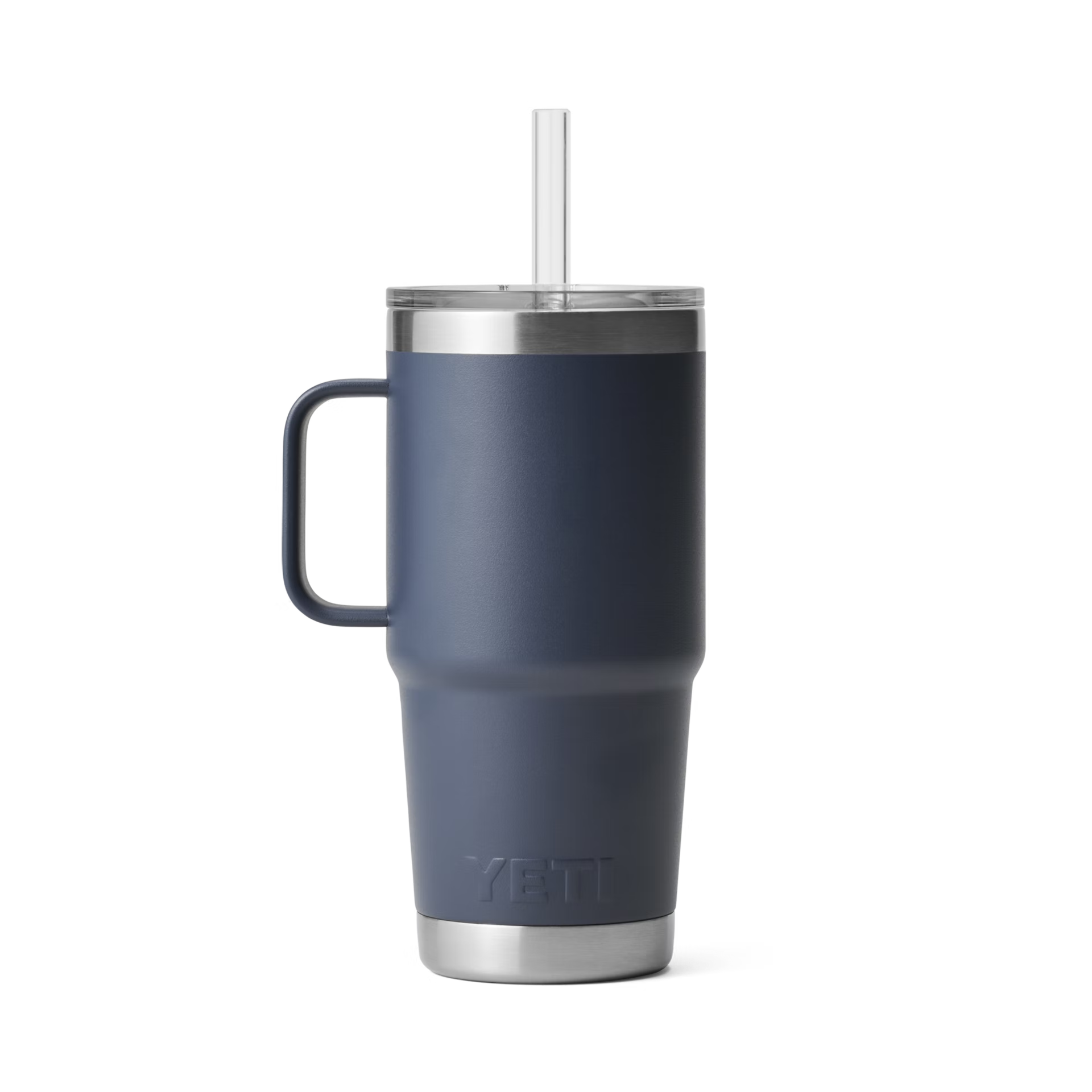 YETI Rambler 25 oz Mug isotherme 739 ml Navy paille