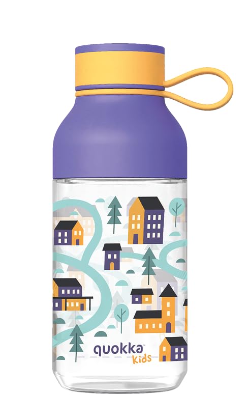 Quokka Ice Kids Town 430 ml gourde enfant paille