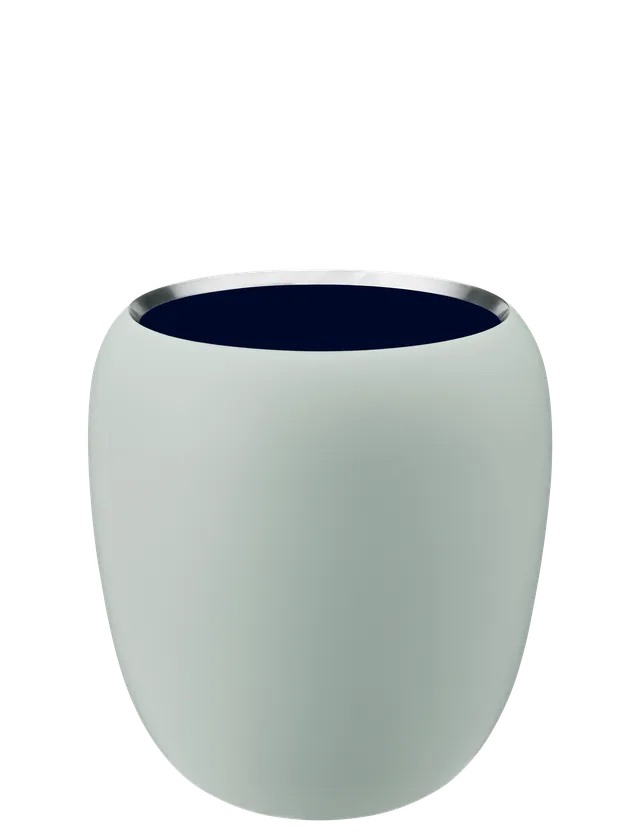 Stelton Ora vase design 21,6 cm bord acier