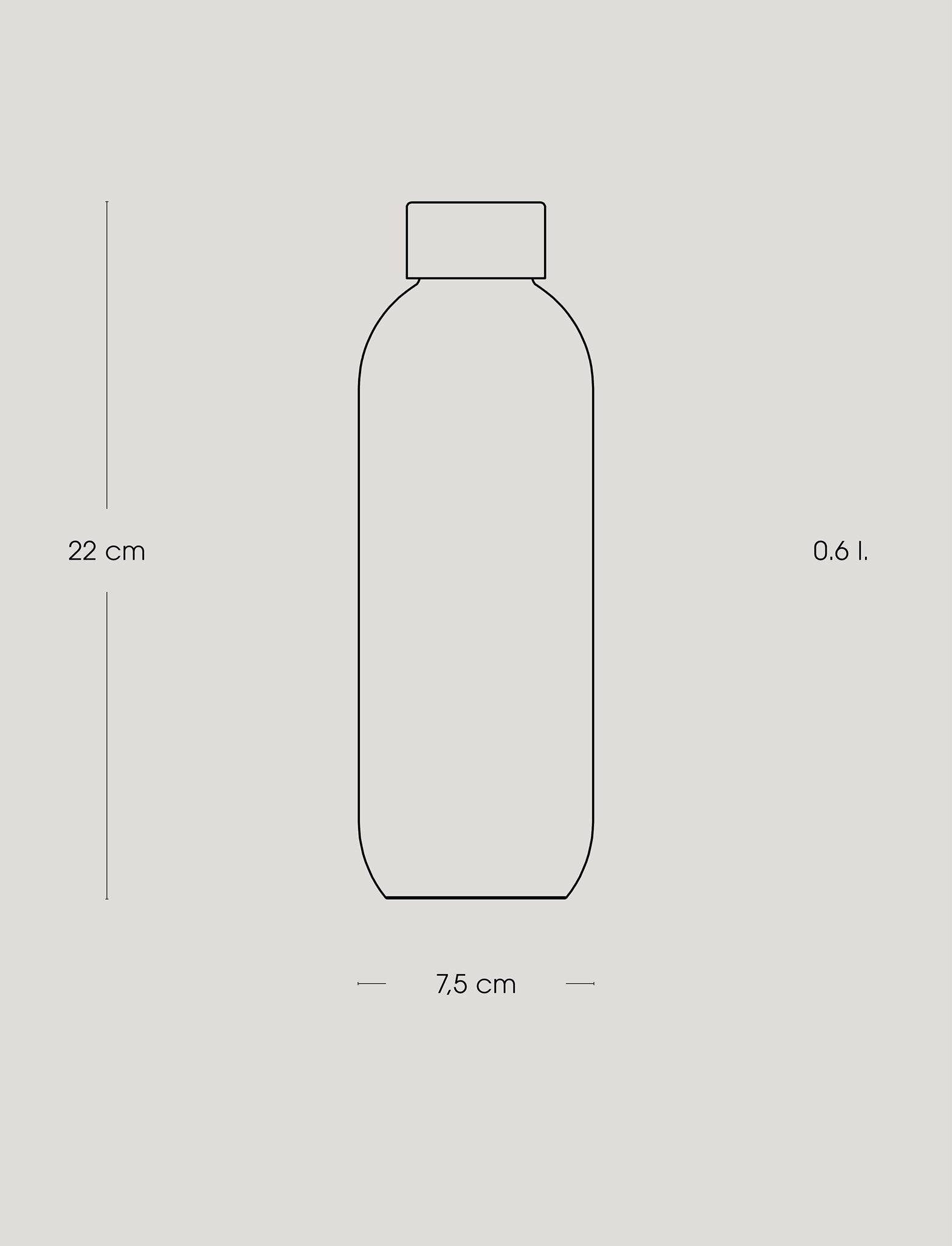 Stelton To Go Keep Cool bouteille isotherme 600 ml froid