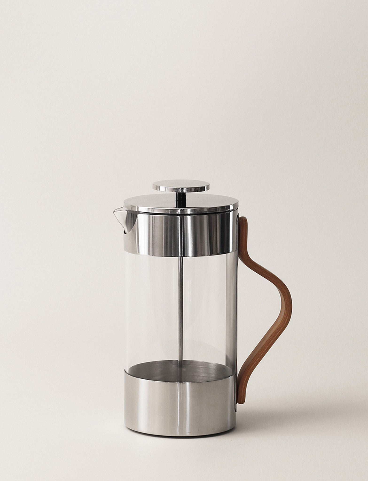 Stelton Emma cafetière à piston 1 L manche hêtre