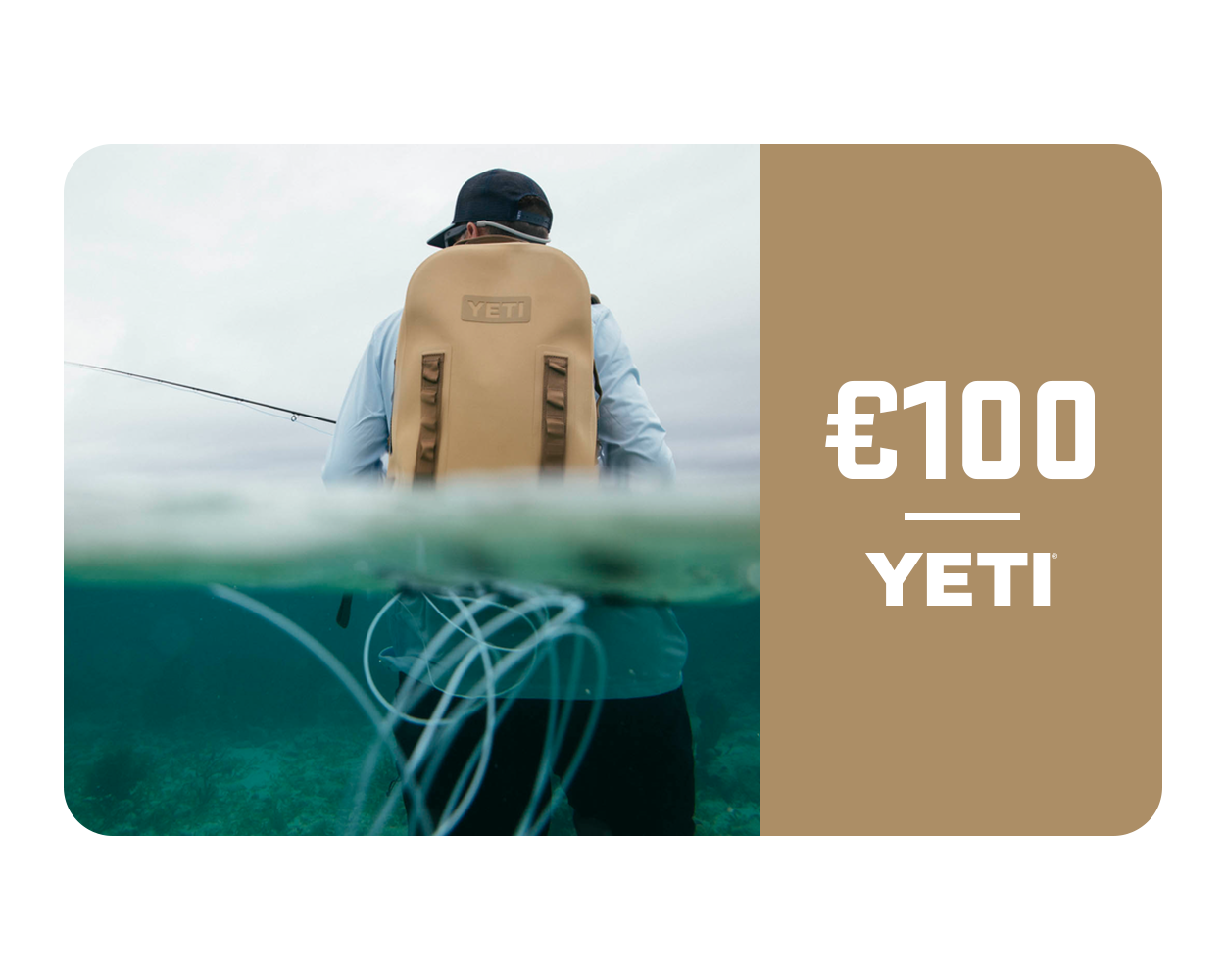 YETI Carte cadeau 50 € envoyée par email
