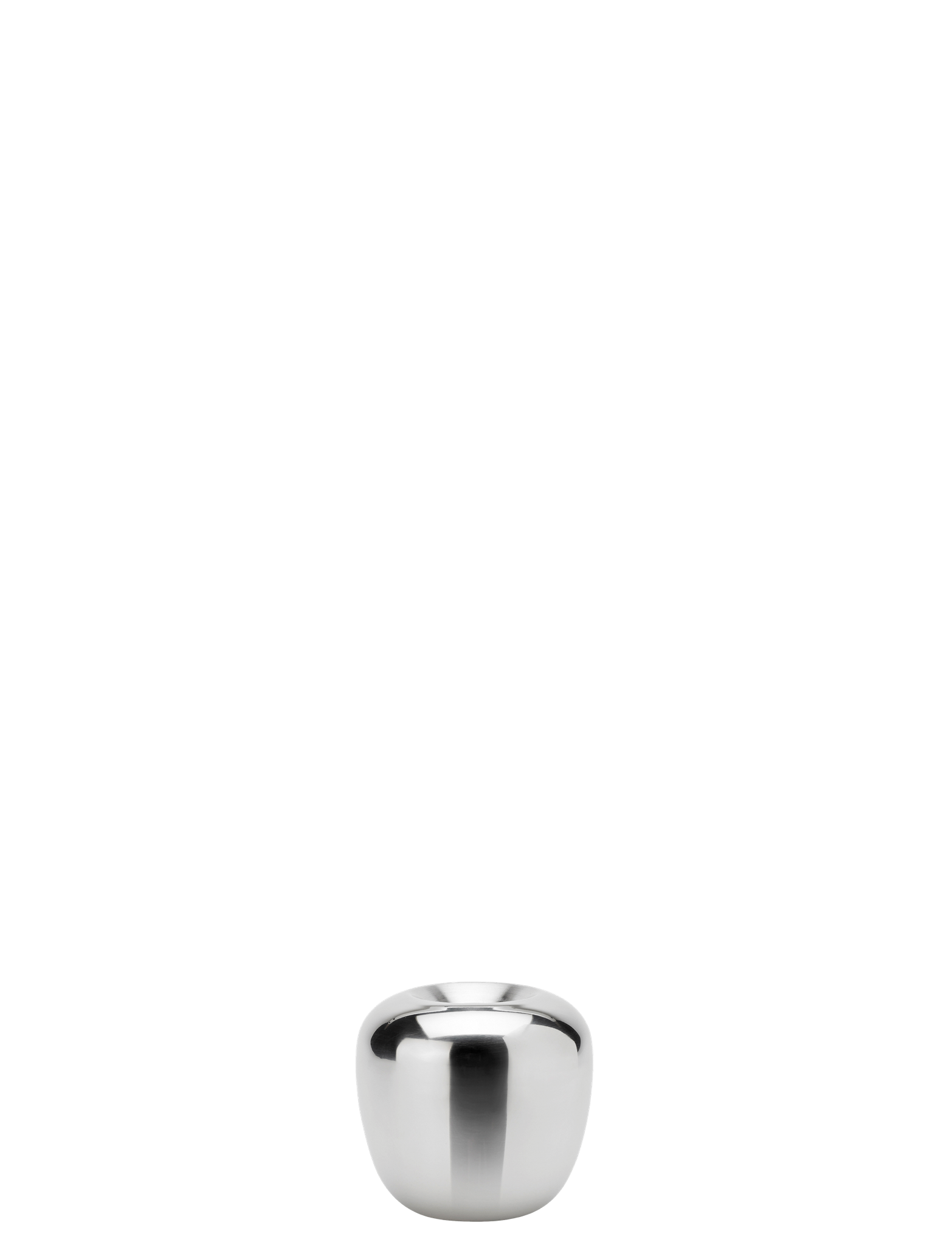 Stelton Ora bougeoir acier 6,5 cm chauffe-plat
