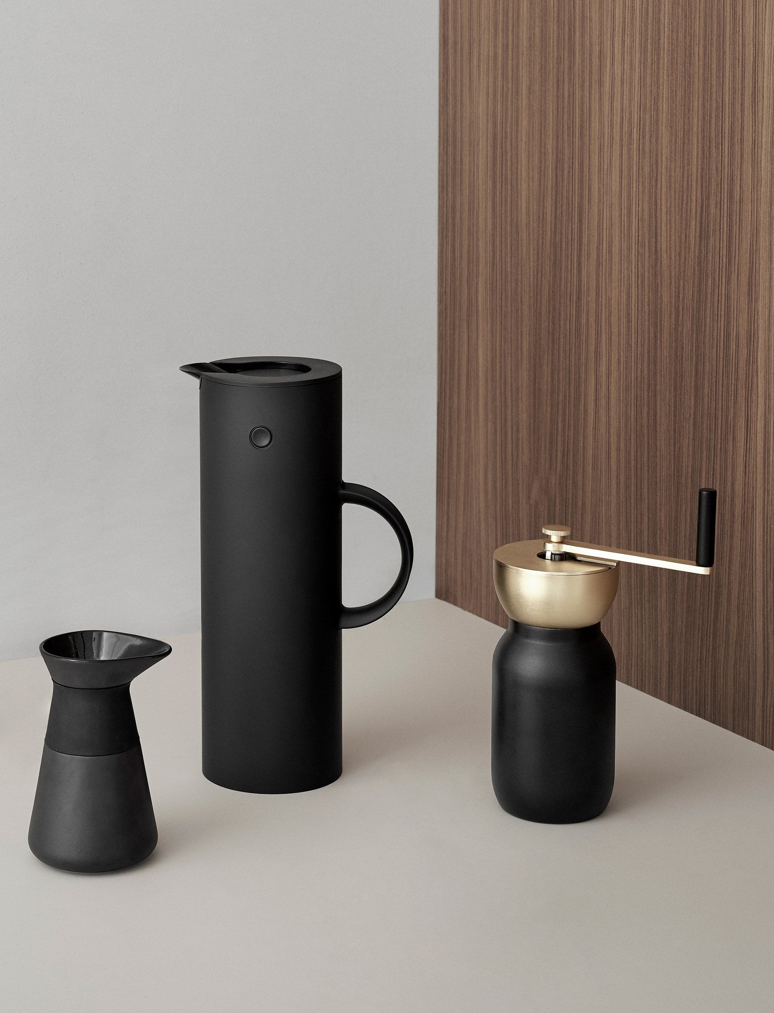 Stelton Theo pot à lait 0,4 L grès noir