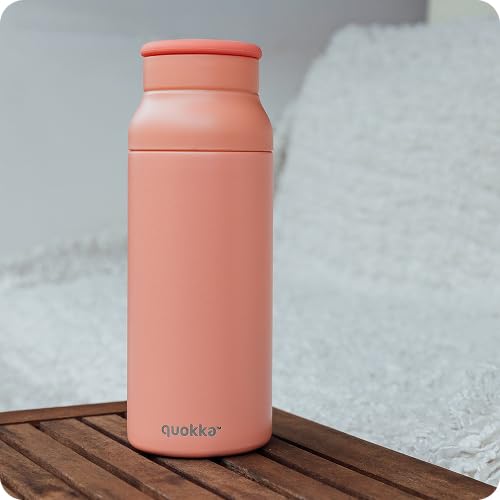 Quokka Echo Bouteille isotherme 690 ml Pink poignée