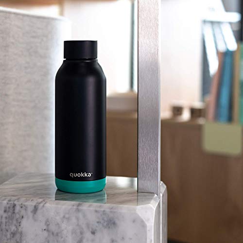 Quokka Solid Noir bouteille inox 510 ml isotherme