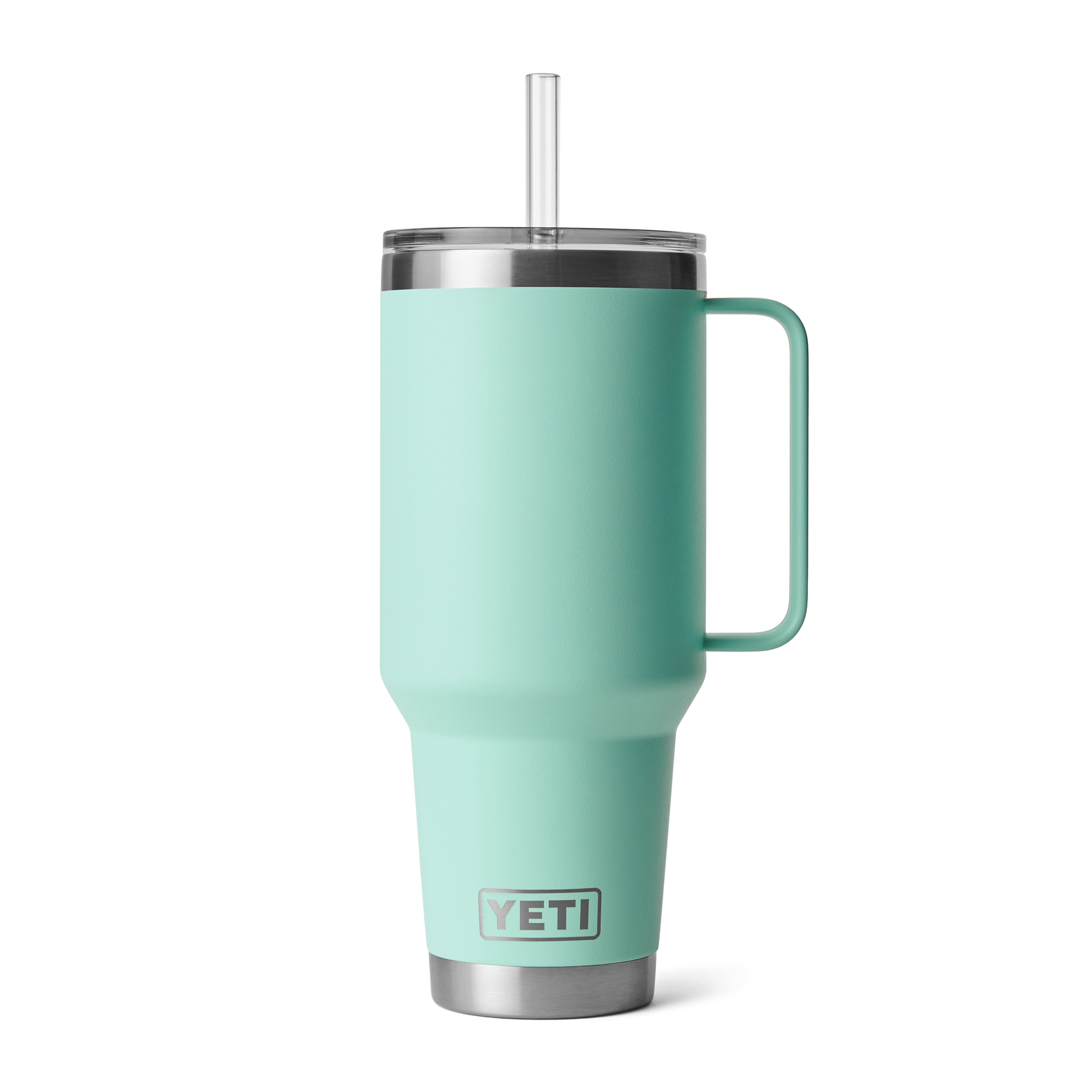 YETI Rambler 42 oz Mug isotherme Seafoam 1,2 l paille