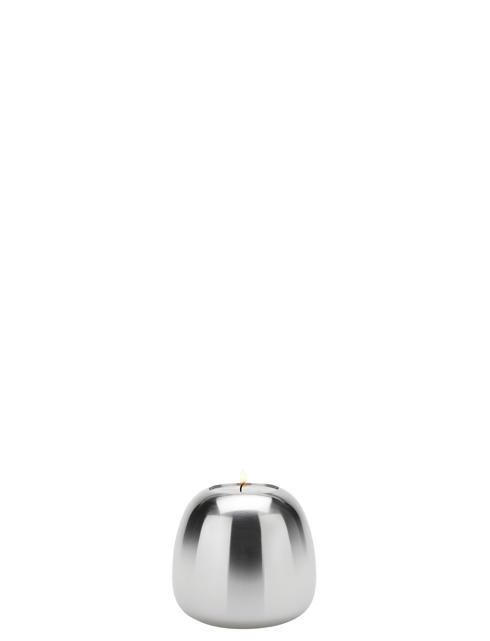 Stelton Ora bougeoir 8 cm acier inox