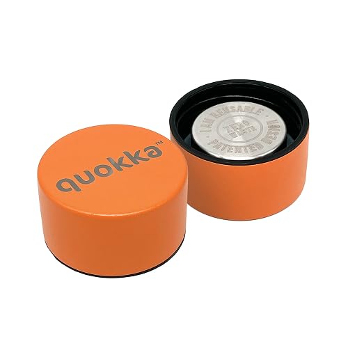 QUOKKA SOLID bouteille isotherme 510 ml Papaya Orange