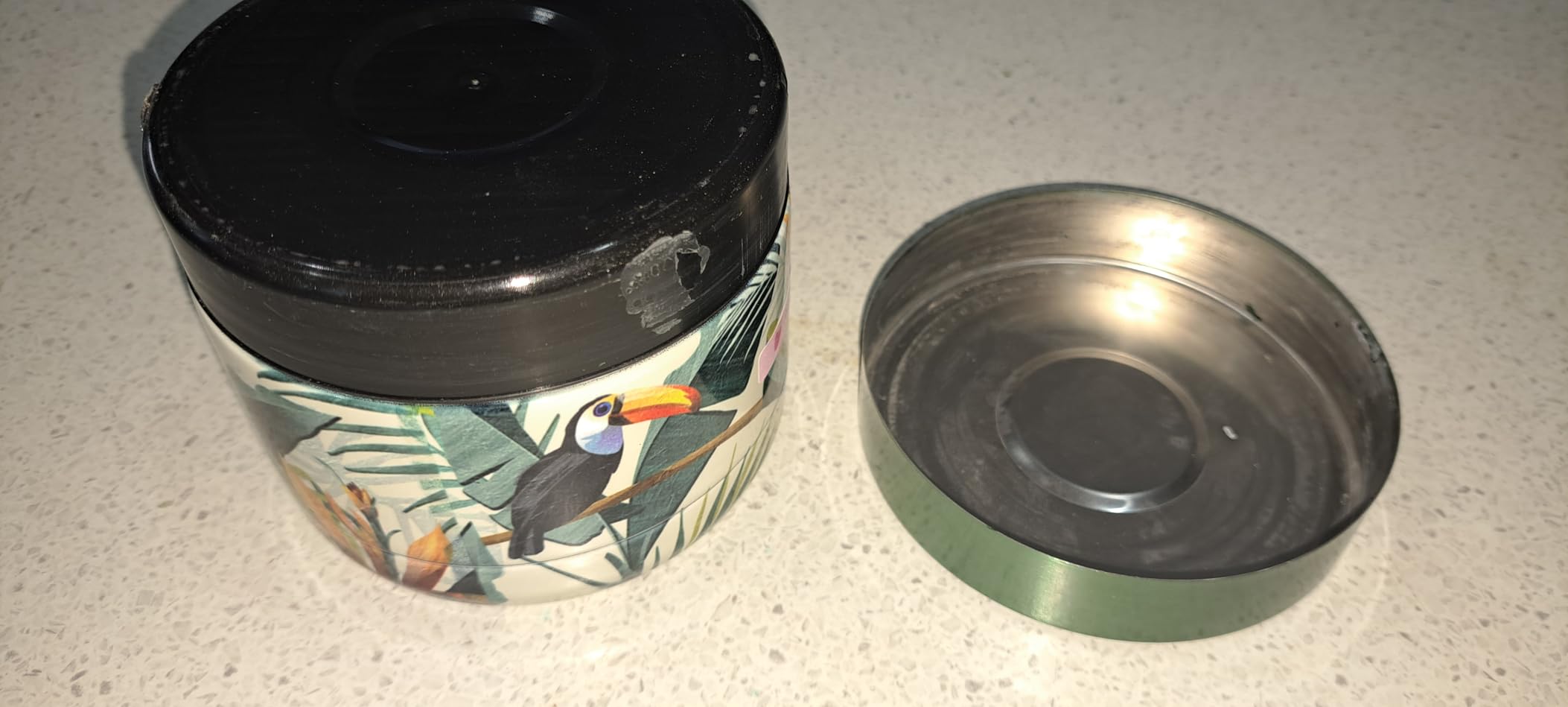 Quokka Whim Tropical boîte alimentaire inox 369 ml isotherme