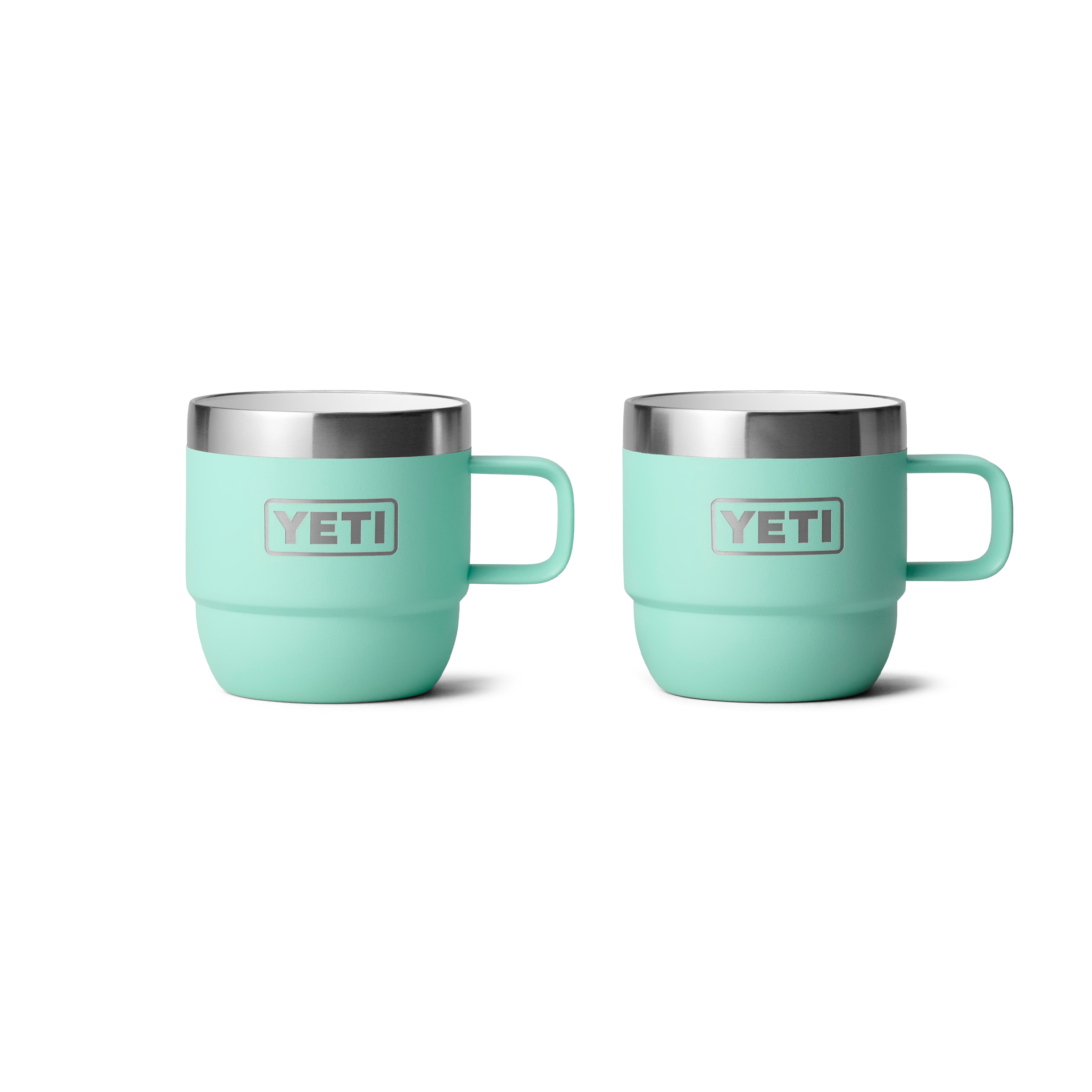 YETI Rambler 6 oz mug isotherme seafoam 177 ml x2