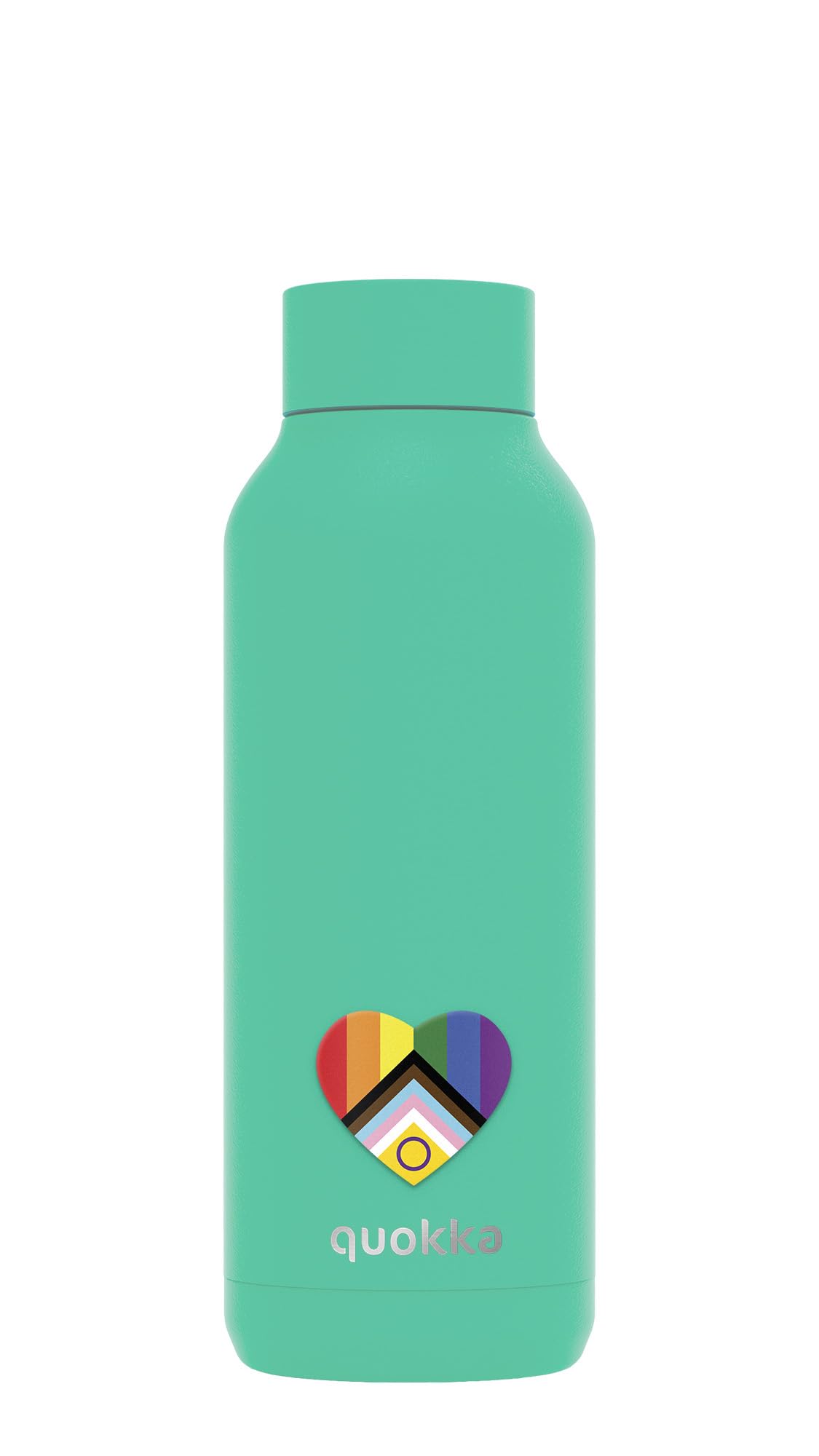 Quokka Solid Jade Green bouteille isotherme 510 ml froid