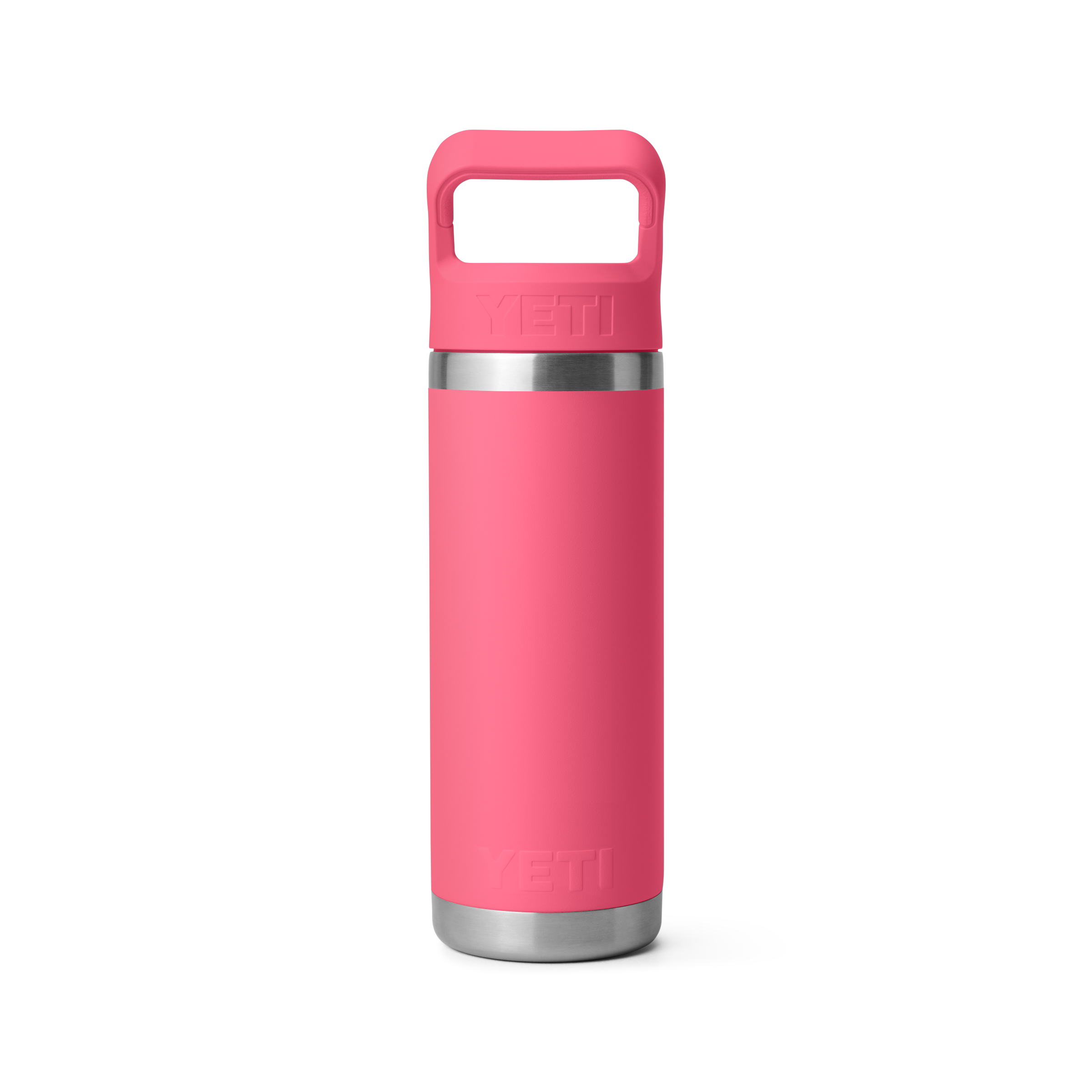 YETI Rambler 18 oz bouteille isotherme 532 ml rose inox
