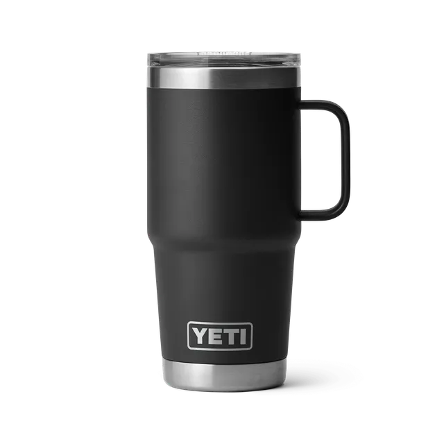 YETI Rambler 20 oz Travel Mug isotherme noir 591 ml