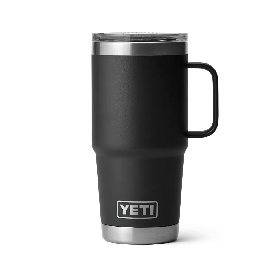 YETI Rambler 20 oz Travel Mug isotherme noir 591 ml