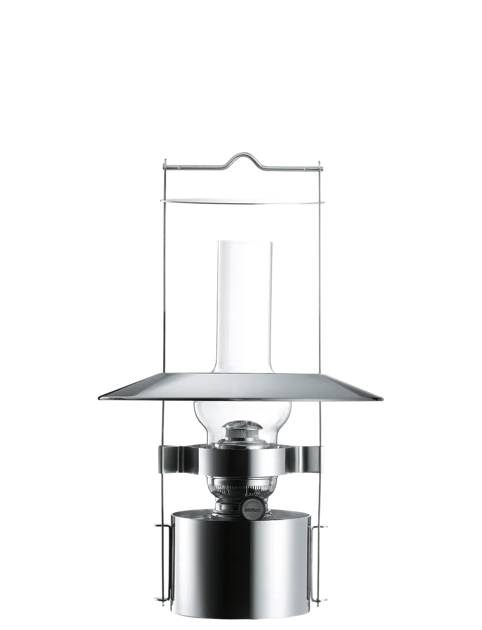 Stelton EM77 lampe tempête inox 43 cm pétrole