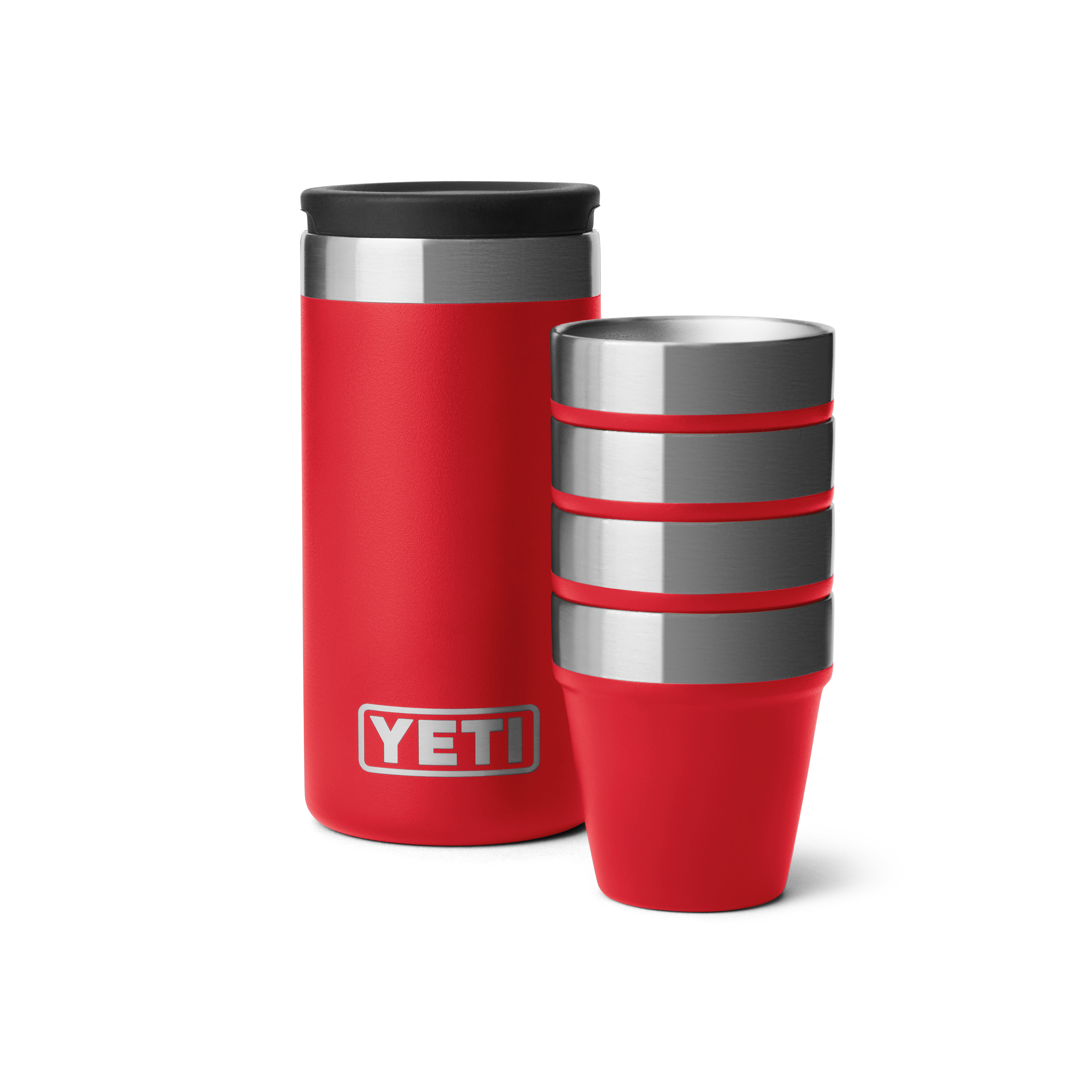YETI Shot Glasses verres à shot Rescue Red lot 4 isotherme