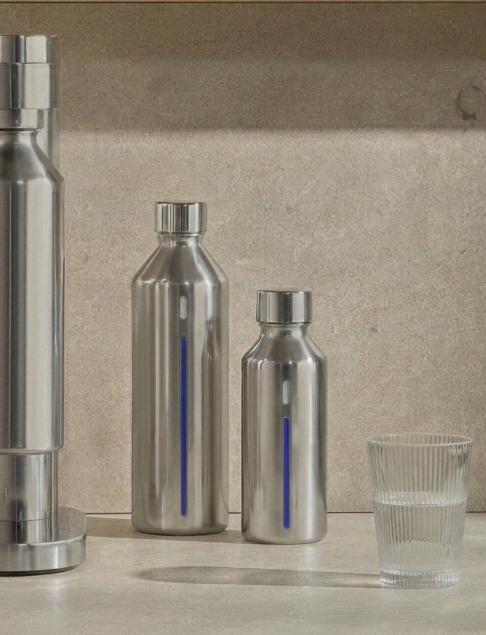 Stelton Brus bouteille gazéifiante 800 ml inox