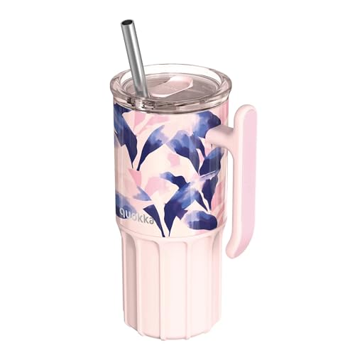 Quokka Umi Mug Isotherme Blue Feather 720 ml Inox