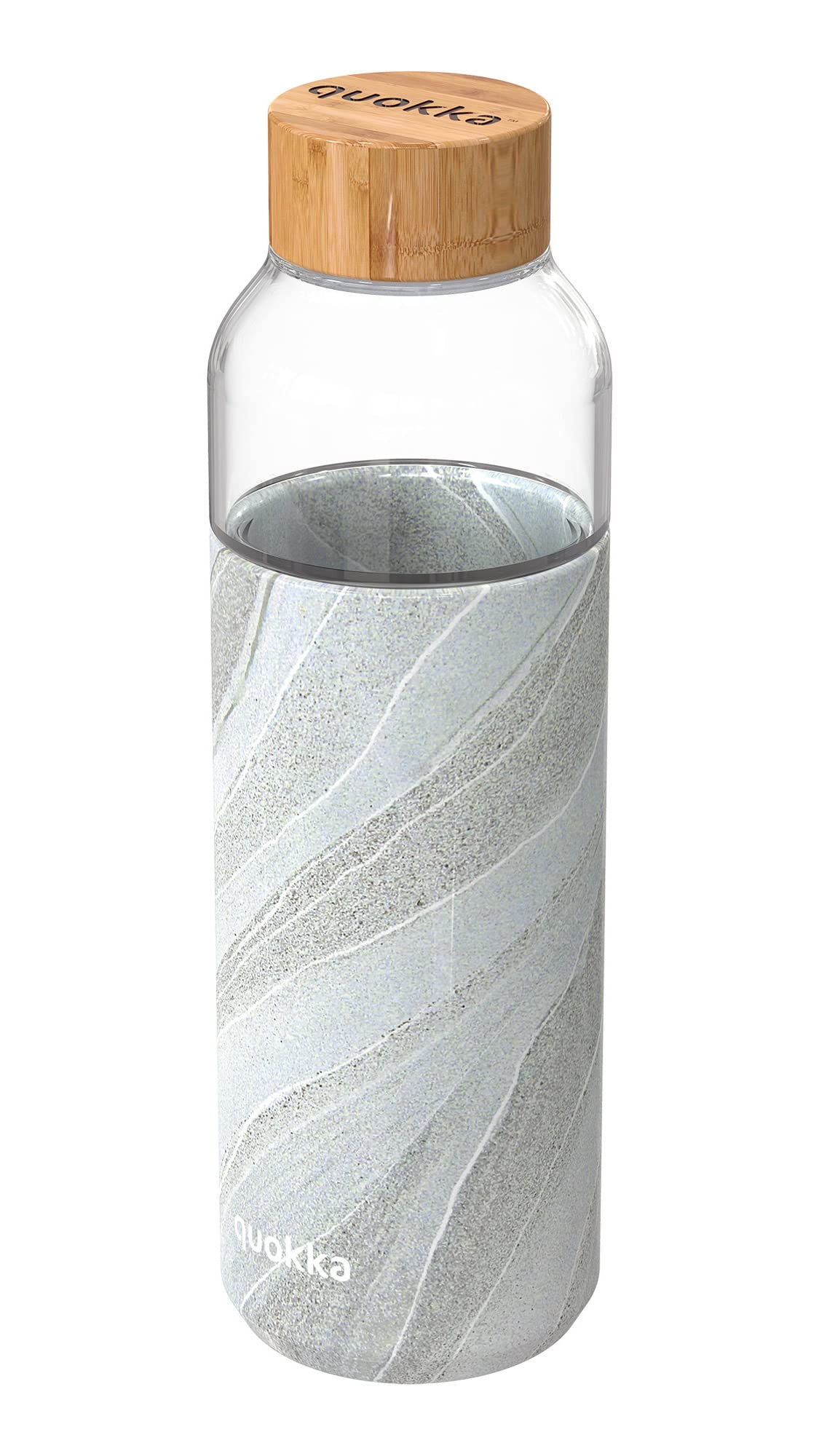 Quokka Flow bouteille verre White Stone 660 ml