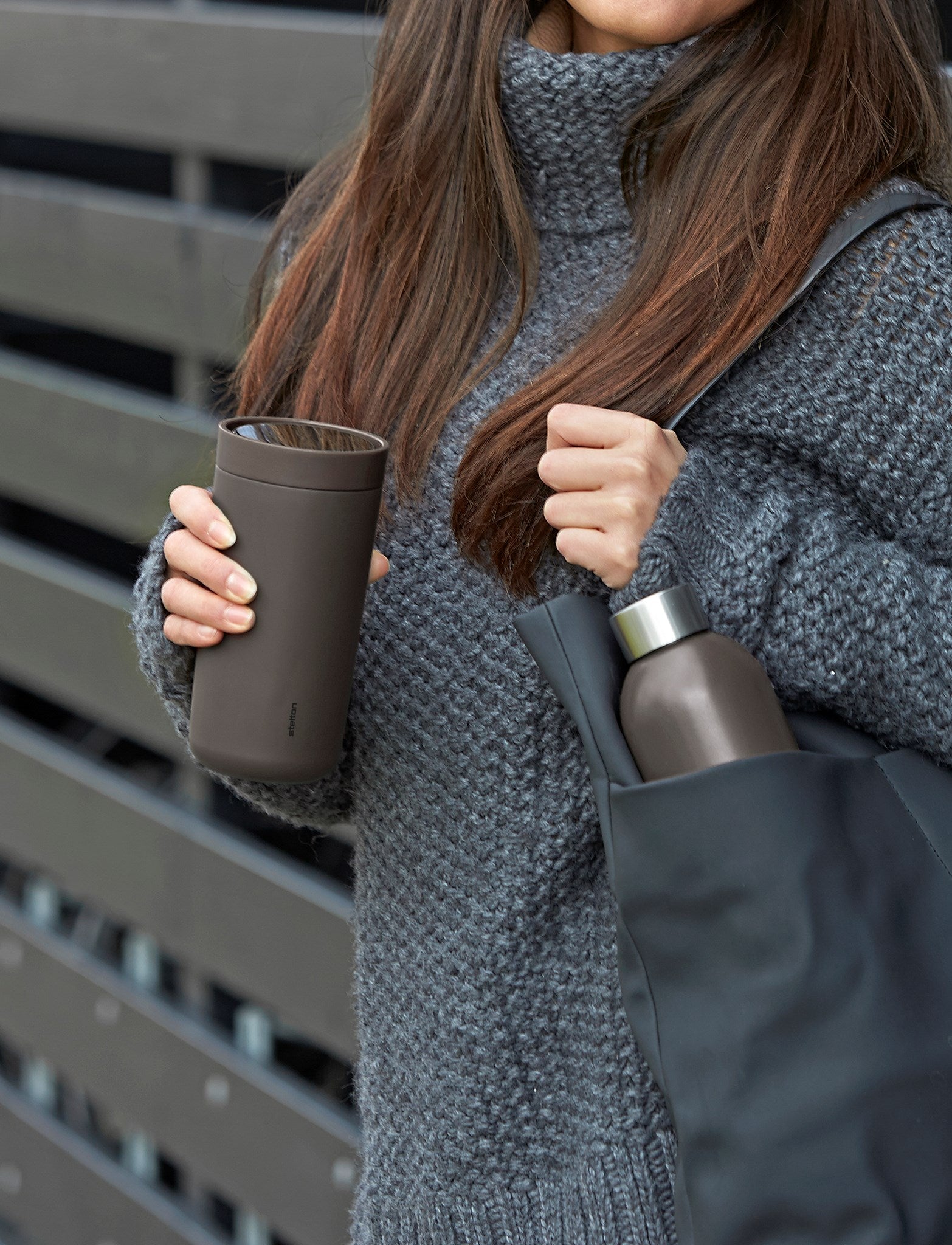 Stelton To Go Click gobelet isotherme 200 ml inox
