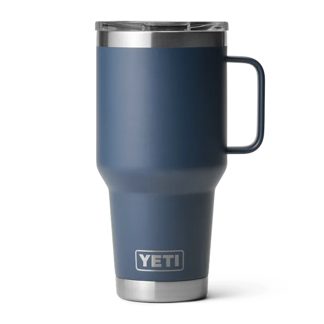 YETI Rambler 30 oz Mug Isotherme 887 ml Navy avec Anse