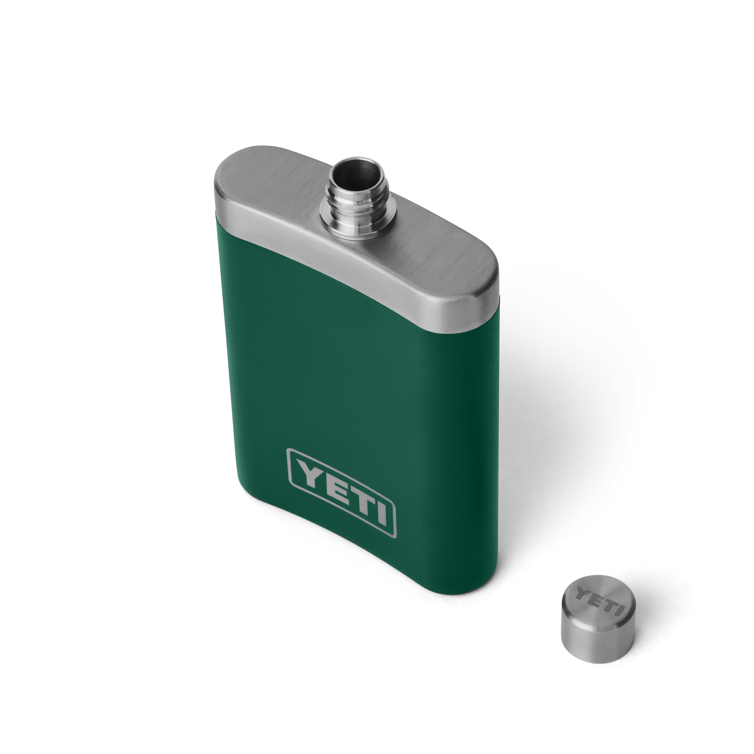 YETI Flask flasque inox 207 ml Black Forest Green entonnoir