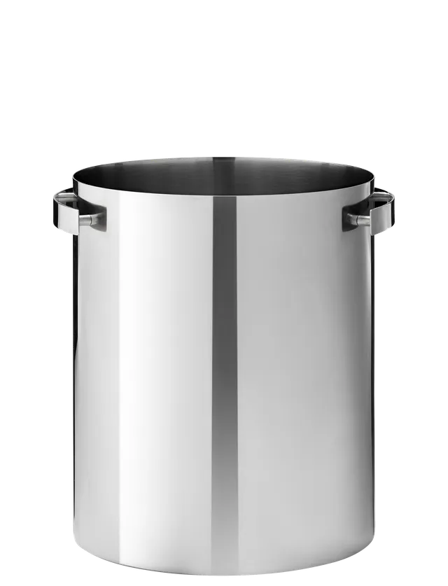 Stelton Cylinda-line seau à champagne inox Arne Jacobsen