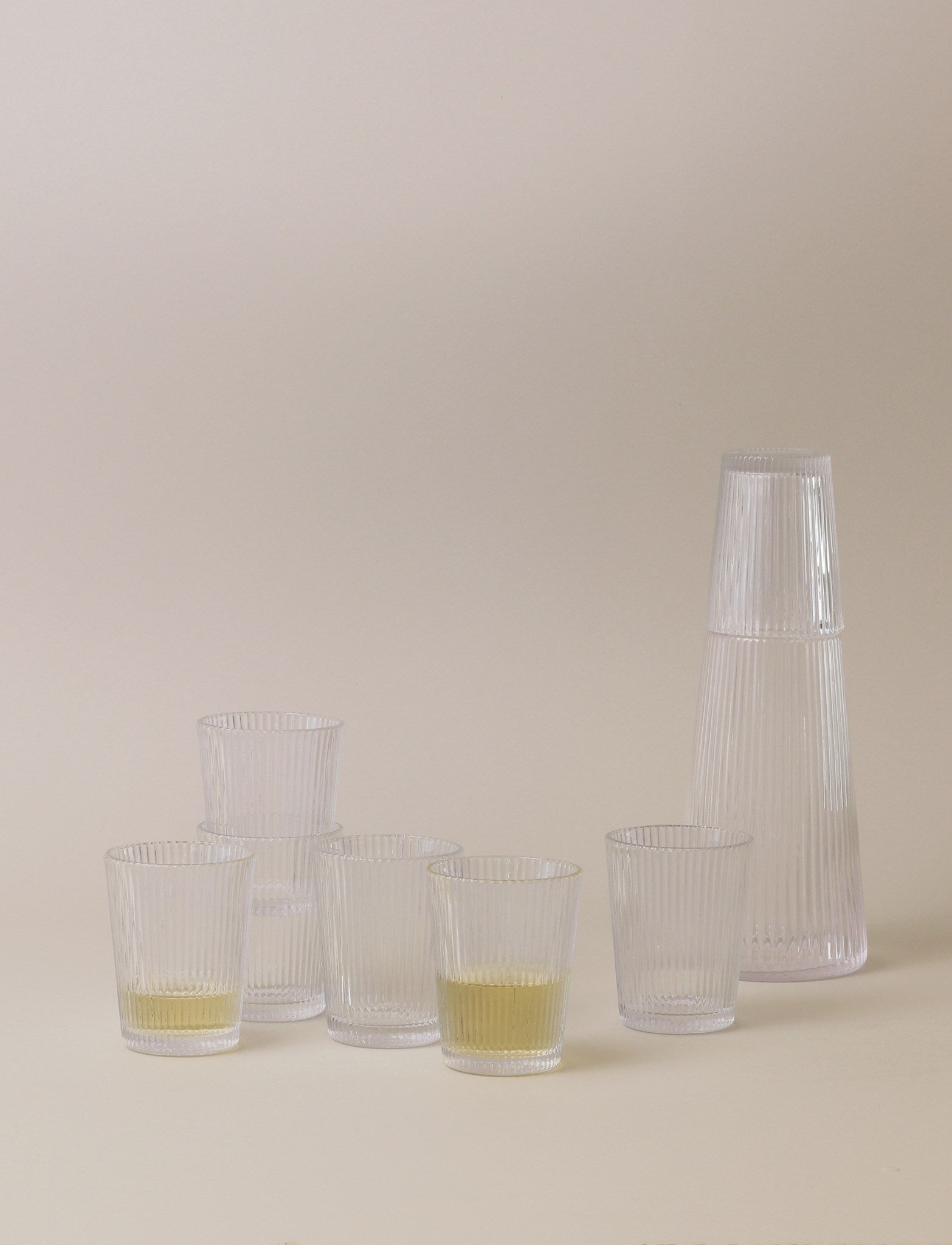 Stelton Pilastro carafe eau verre 1 L + verre 15 cL