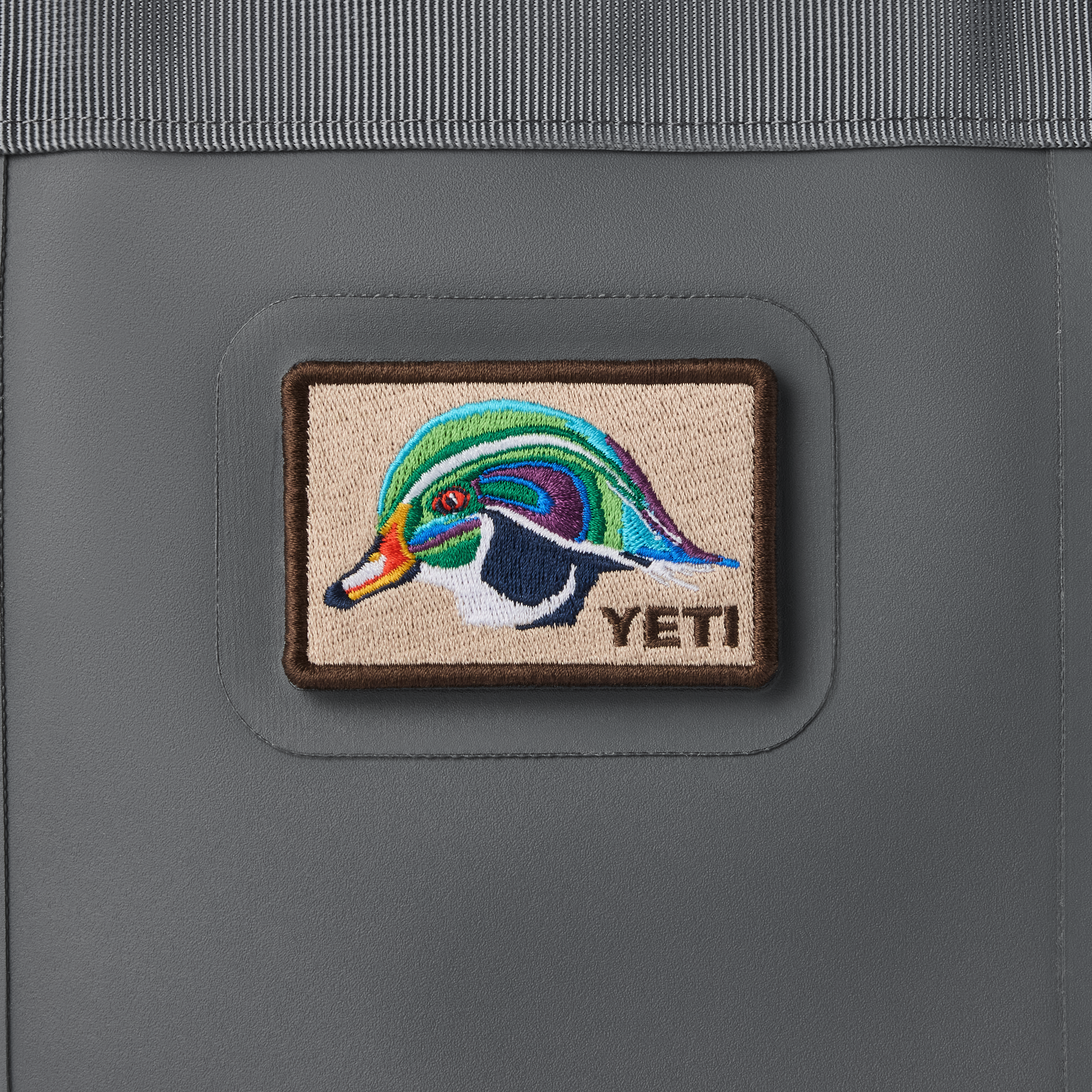 YETI Wood Duck Patch écusson Tan 5 x 7 cm scratch