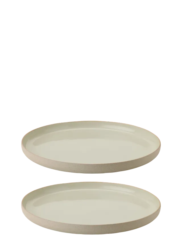 Stelton Emma assiette plate 24 cm lot 2 grès