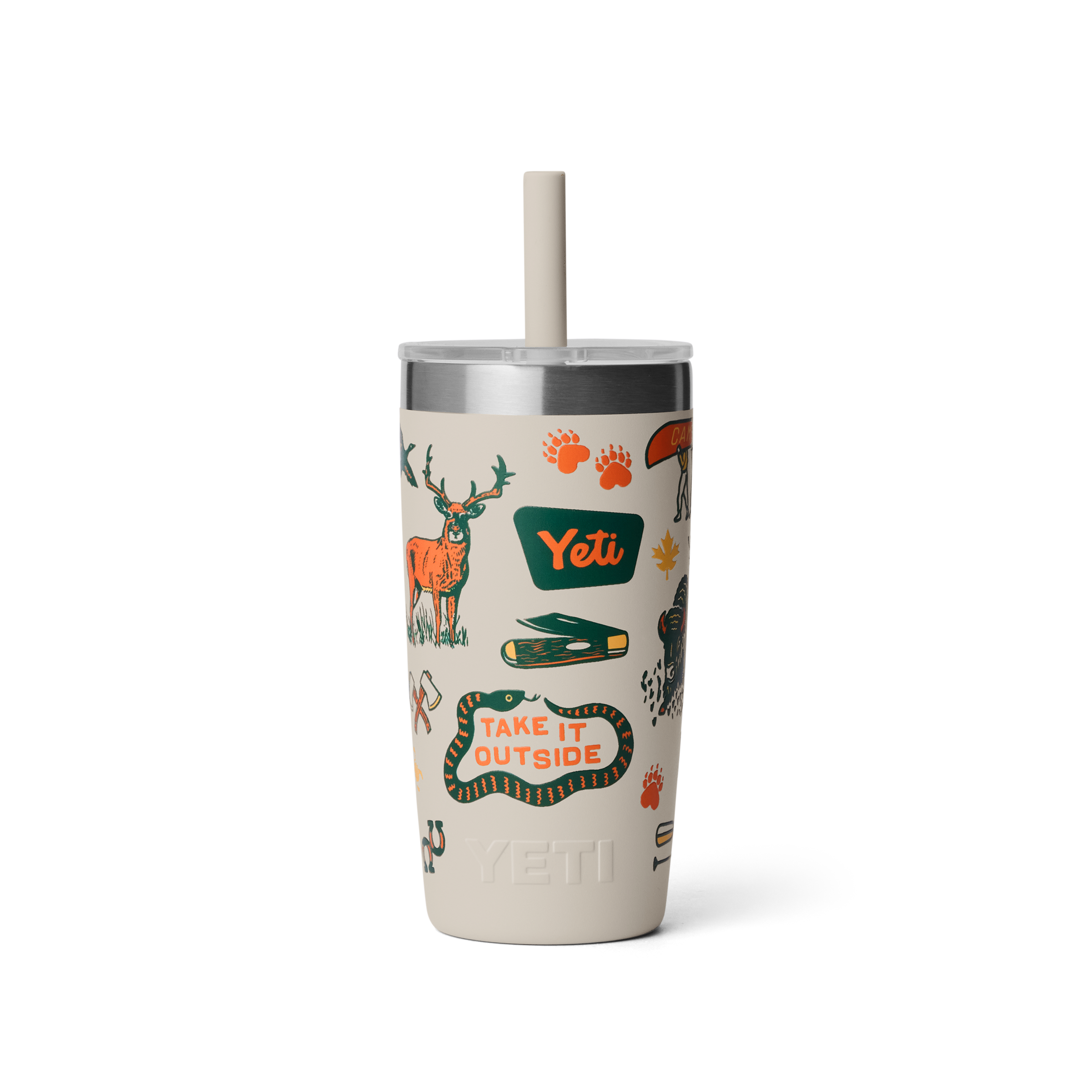 YETI Rambler Jr gourde paille enfant 295 ml Cape Camp