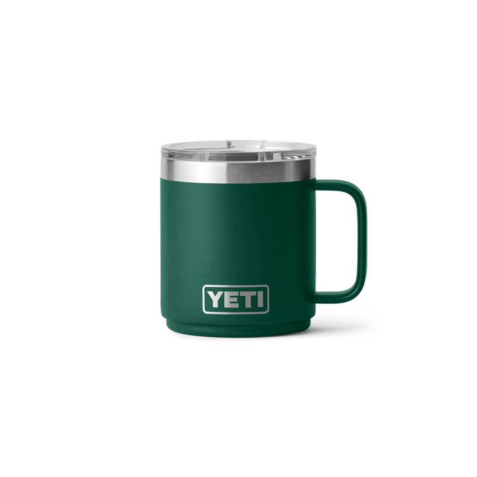 YETI Rambler 10 oz (295 ml) mug isotherme Black Forest Green