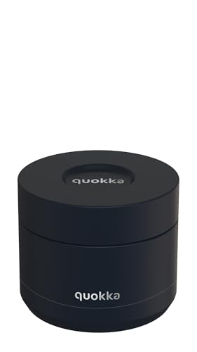 Quokka Whim Récipient alimentaire isotherme 360 ml Noir