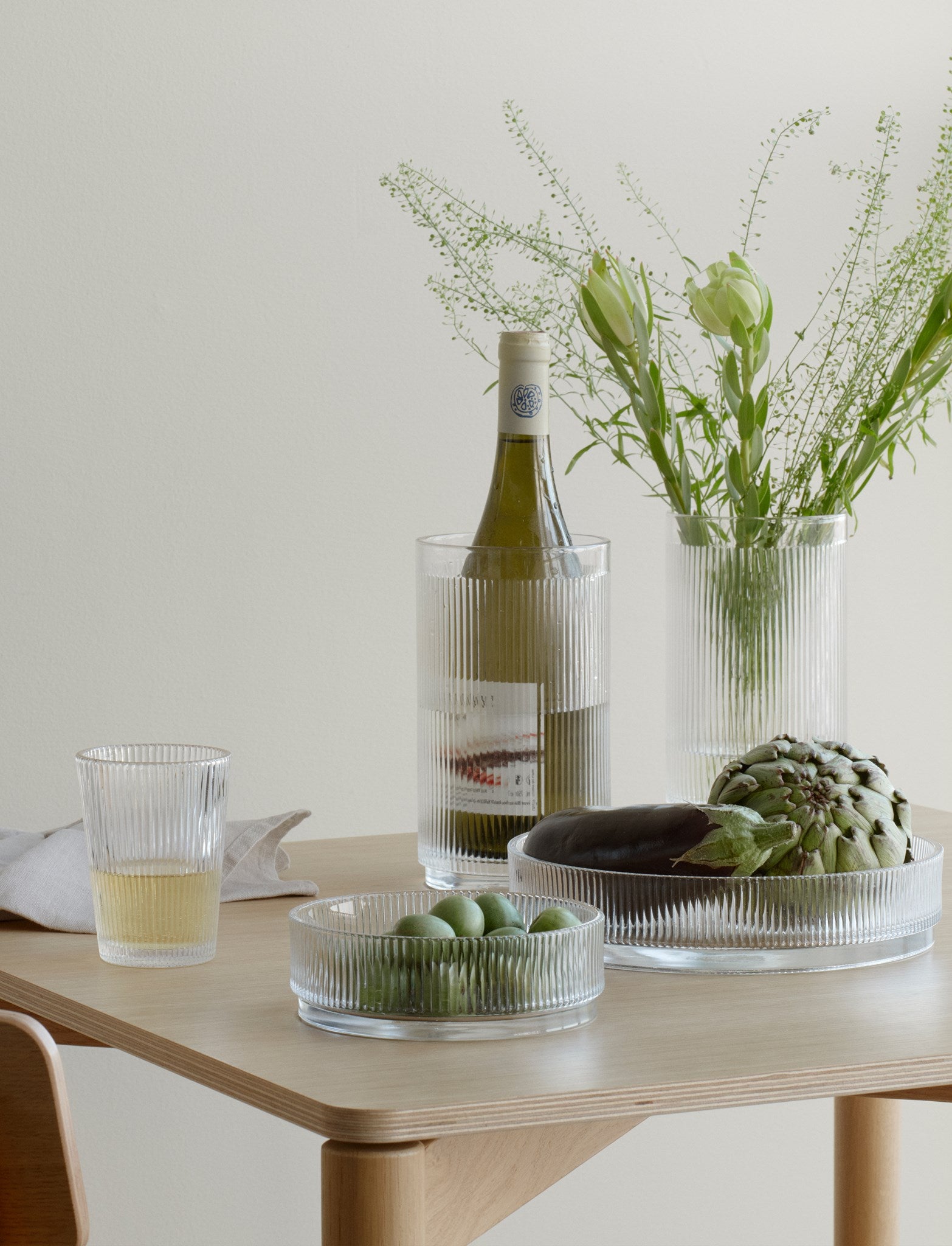 Stelton Pilastro rafraîchisseur vin verre glace