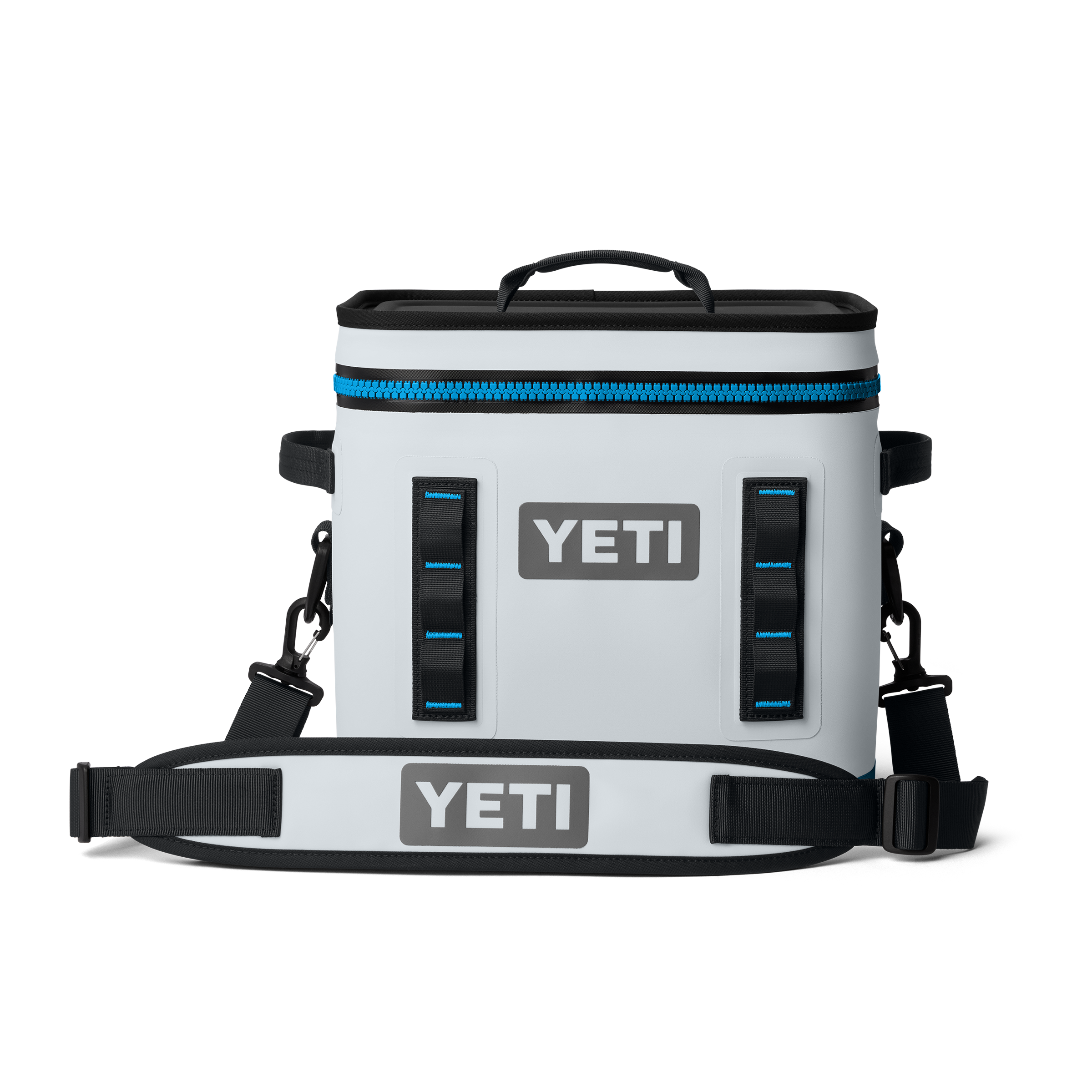 YETI Hopper Flip 12 sac isotherme Fog Grey Blue 24 canettes