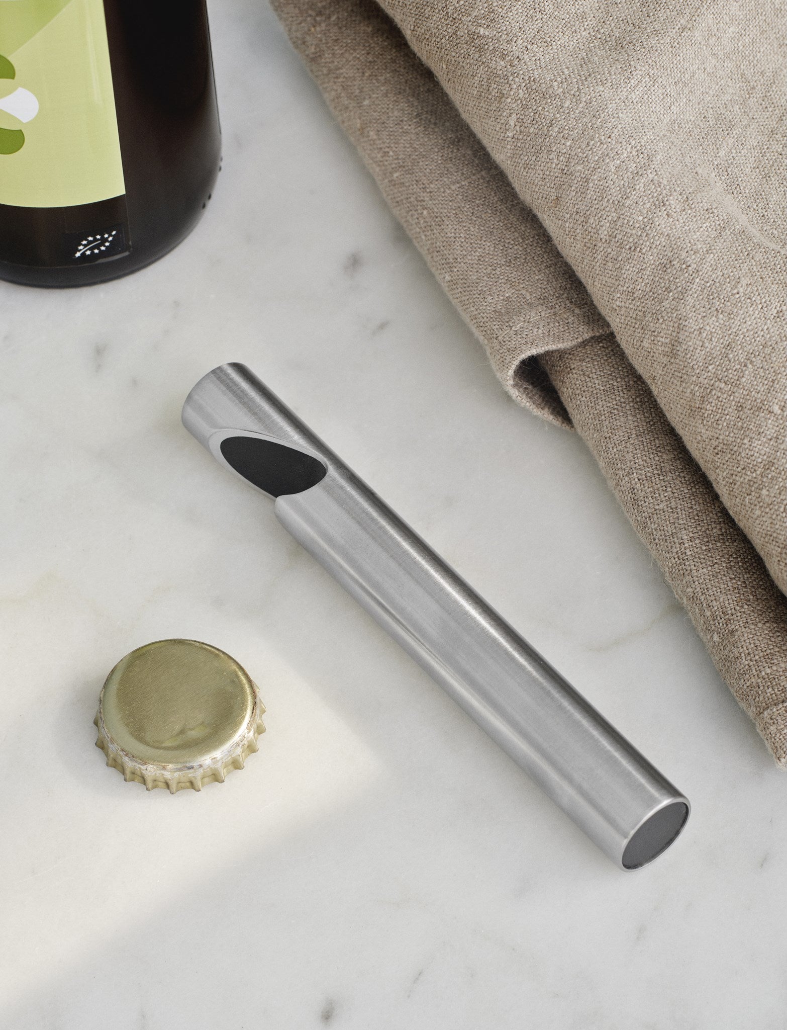 Stelton Original décapsuleur inox cylindrique bar