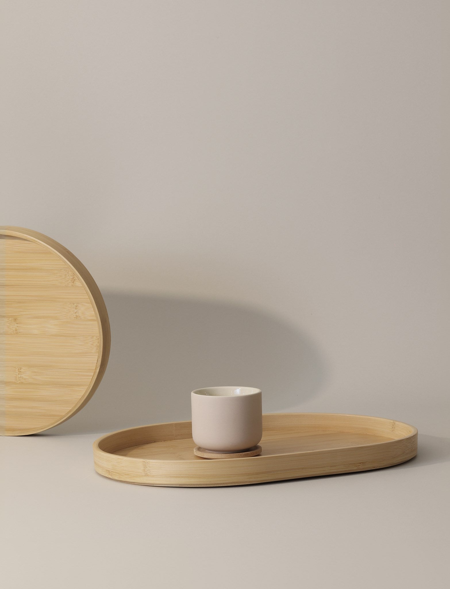 Stelton Theo plateau service bambou thé