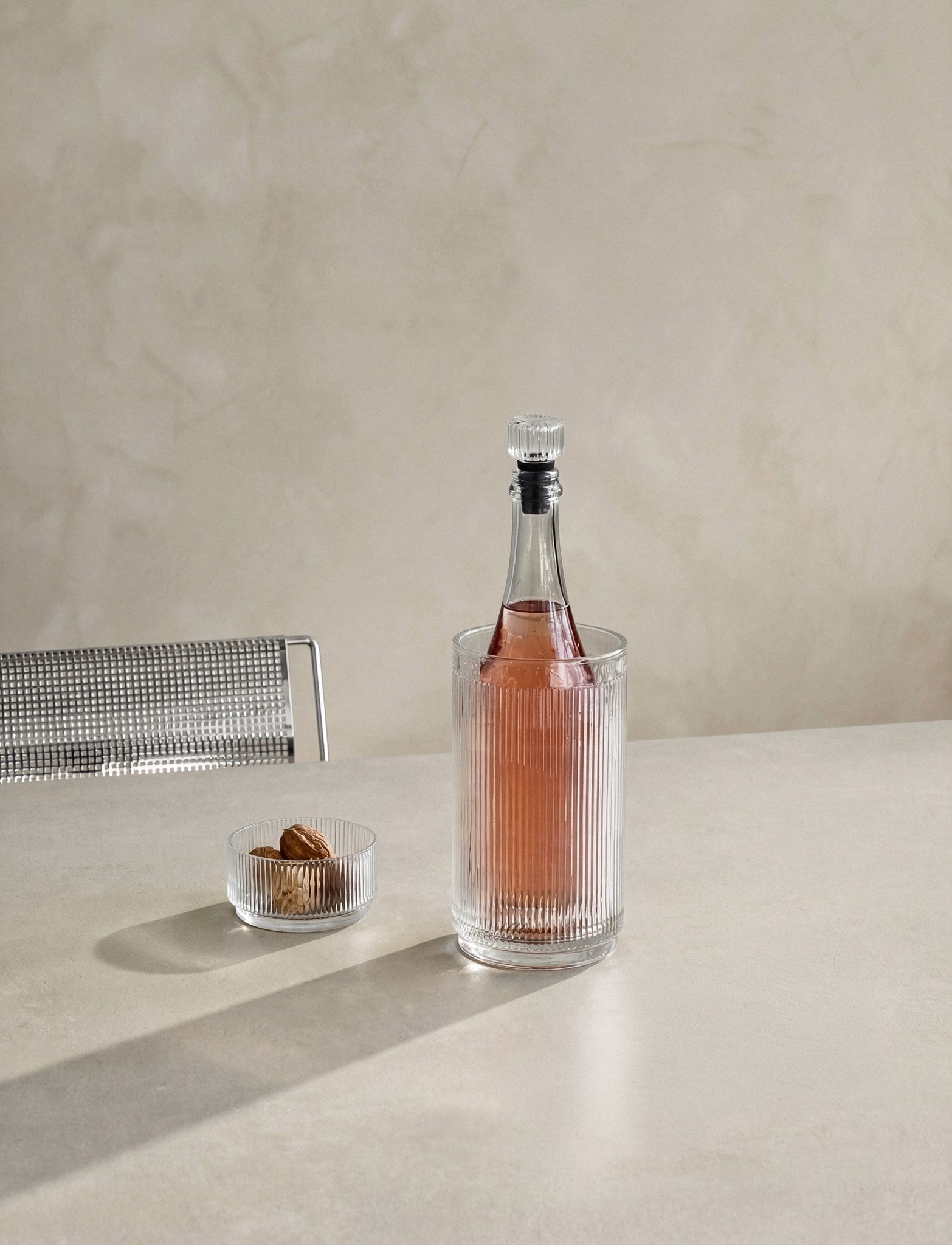 Stelton Pilastro bouchon à vin verre silicone