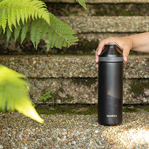 Quokka Mineral Steel Dark Mode bouteille isotherme 430 ml