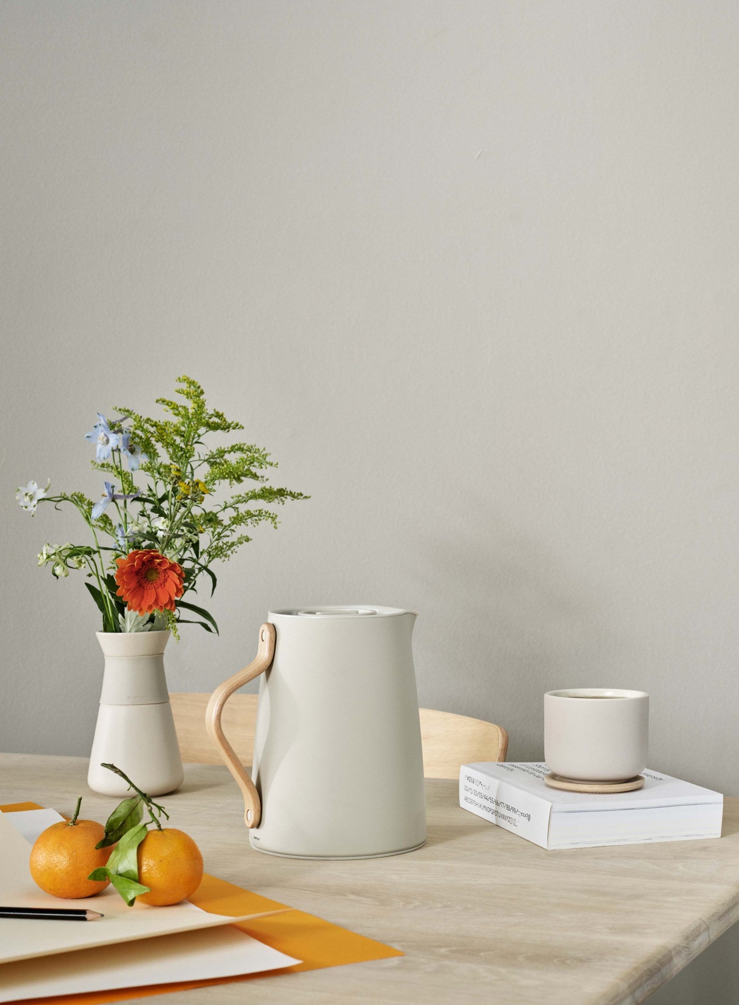 Stelton Emma pichet isotherme thé 1 L sable