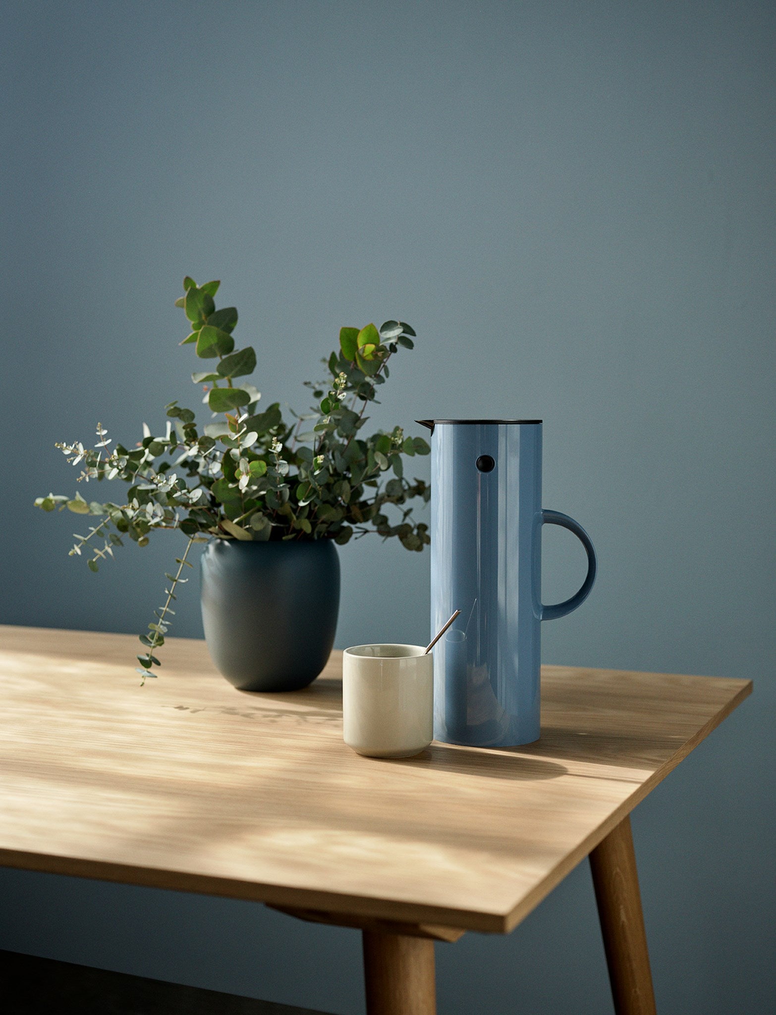 Stelton Ora vase 17,9 cm mat bord acier