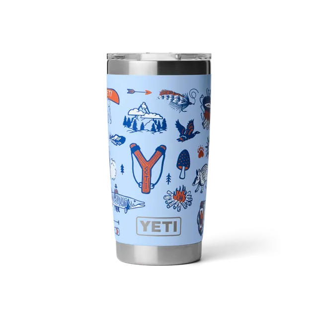 YETI Rambler 20 oz 591 ml gobelet Big Sky Summer Camp