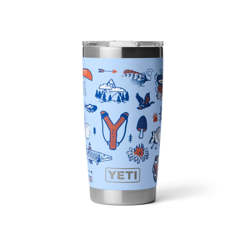 YETI Rambler 20 oz 591 ml gobelet Big Sky Summer Camp