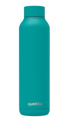 Quokka Solid Bold Turquoise bouteille isotherme 630 ml